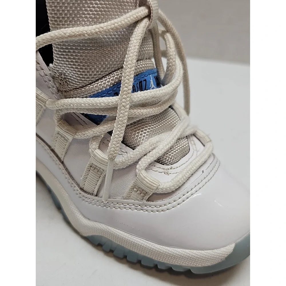 Jordan 11 Retro Legend Blue, White, Black, Toddler Size 12C Sneaker